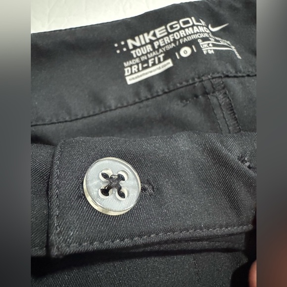 Nike Dri-fit  Black Golf Skort sz 0 - Picture 5 of 11